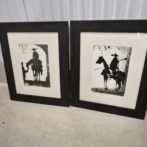 Pair framed pablo picasso - pair,
