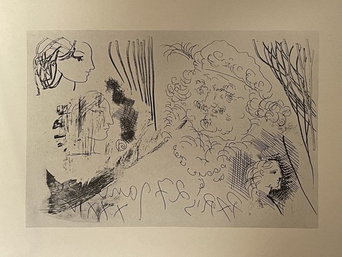 Picasso offset lithograph - picasso,